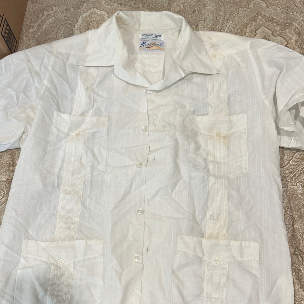 White Men's Shirt vintage